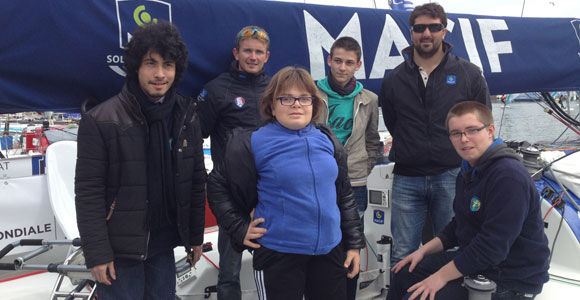 Les Matelots à la Rencontre des skippers MACIF de la Transat AG2R La Mondiale