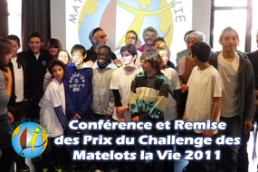 Conférence et Remise des Prix des Matelots de la Vie 2011