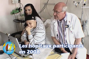 Les hôpitaux participants en 2008