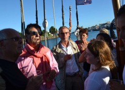 Visite également de Monsieur l’adjoint au maire des Sables 