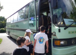 Retour au bateau avec le bus gracieusement mis à notre disposition par Taol Mor