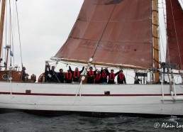 A bientôt, nous prenons la mer pour Le Croisic notre prochaine escale - Photos © Alain LORET