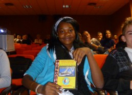 Cynthia et son dvd de l’expédition