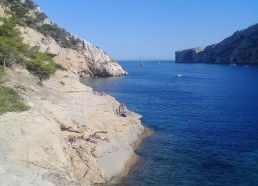 Le mouillage dans la Calanque de Morgiou 