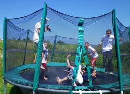 Après la voile, un coup de trampoline !