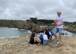 Un repas avec une super vue