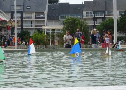 En pleine action à la régate de Pornichet