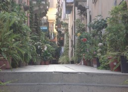 Dans les ruelles du vieux port de Lipari…