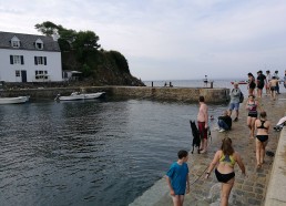 Baignade à port Lay