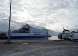 L’Armorique, le ferry que nous avons visité