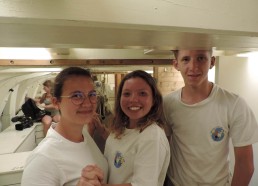 Alwena, Aaliyah & Pascal dans les dortoirs de l’Hermione