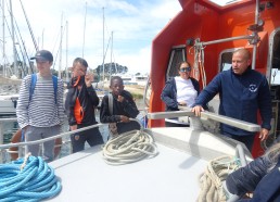 Visite de la SNSM (société nationale des secours en mer)