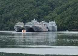 Bateau du cimetière militaire de Terenez