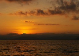 Le soleil se lève sur le Golfe de Sagone