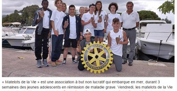 Les Matelots de la vie ont fait escale à Saint-Florent, Corse Net Infos, 03-08-2015