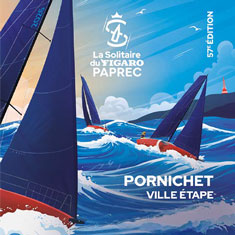 Matelots de la Vie à Pornichet pour la Solitaire du Figaro Paprec