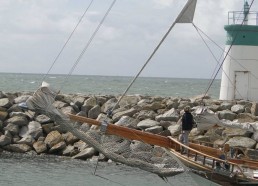 Entrée dans le port de Pornichet