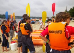 Club « Kayaks Quimper » à Bénodet