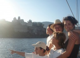 Les matelots et la citadelle de Lipari