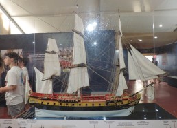 Maquette de l’Hermione