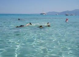 La plage de la Saleccia