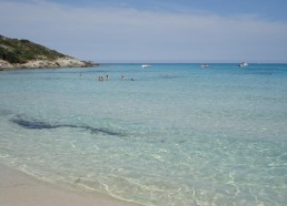 La plage de la Saleccia