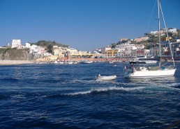 Vue de l’île de Ponza 