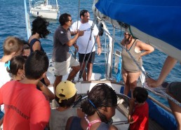 Les matelots accueillent Pascal ARNAUD, spécialiste d’archéologie sous-marine