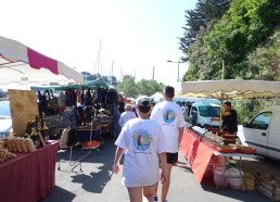 Achat au marché de Saint-Quay-Portrieux