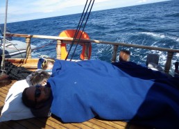 Repos du capitaine et des matelots