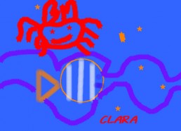 Concours dessin : Mon plus beau poisson - Clara - ESEAN Etablissement de Santé pour Enfants & Adolescents de la région Nantaise