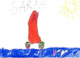 Concours dessins : Mon bateau imaginaire - Sarah - Centre d