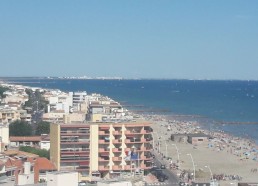 Les plages du sud sont très fréquentées