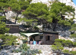 Une cabane de Morgiou