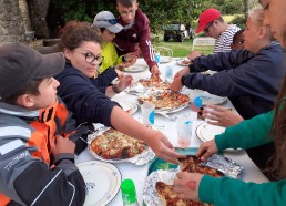 Mmm… nos pizzas maison au feu de bois un régale