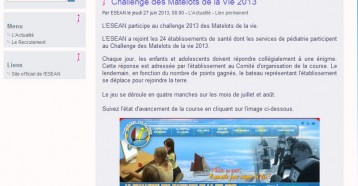 Challenge des Matelots de la Vie 2013, ESEAN 27/06/2013