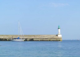 Entrée du port de l’île