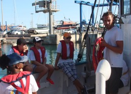 Greg le capitaine, la sécurité sur le pont