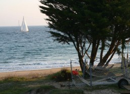 Vue de l’école de voile