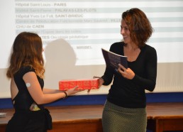 Malika avec Aaliyah, Centre Hospitalier de Saint-Nazaire