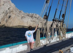 Amy découvre les Calanques