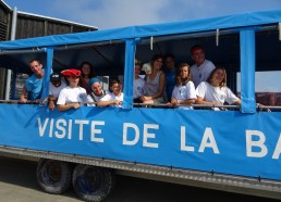 La team et Yannik de la maison de la baie