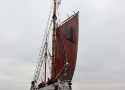 Le Notre Dame des Flots quitte la baie de Pornichet – La Baule - Photos © Alain LORET