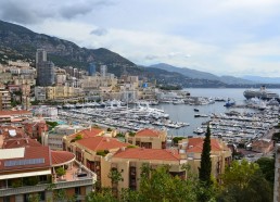Vue sur le port de Monaco 