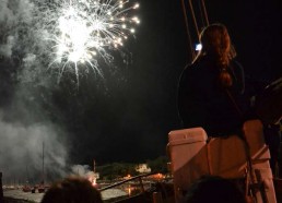 Feu d’artifice pour les matelots