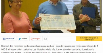 Un don de 1 900 € à l