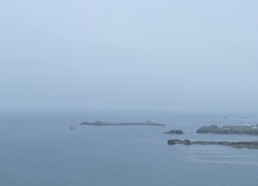 Vue du phare de l’île de Sein 