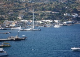 Le nouveau port de Lipari