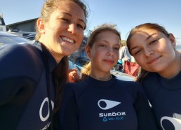 Camille, Lucie et Ilina