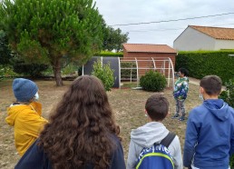 Nos matelots arrivent au centre refuge LPO